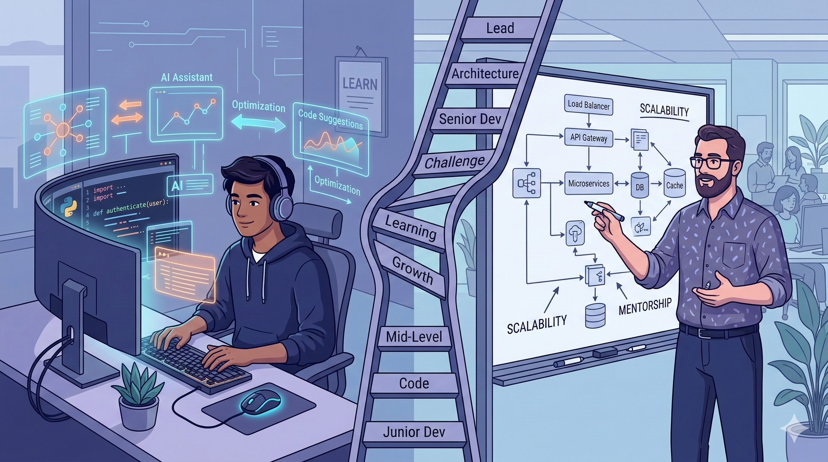 Will juniors go extinct and seniors have less work