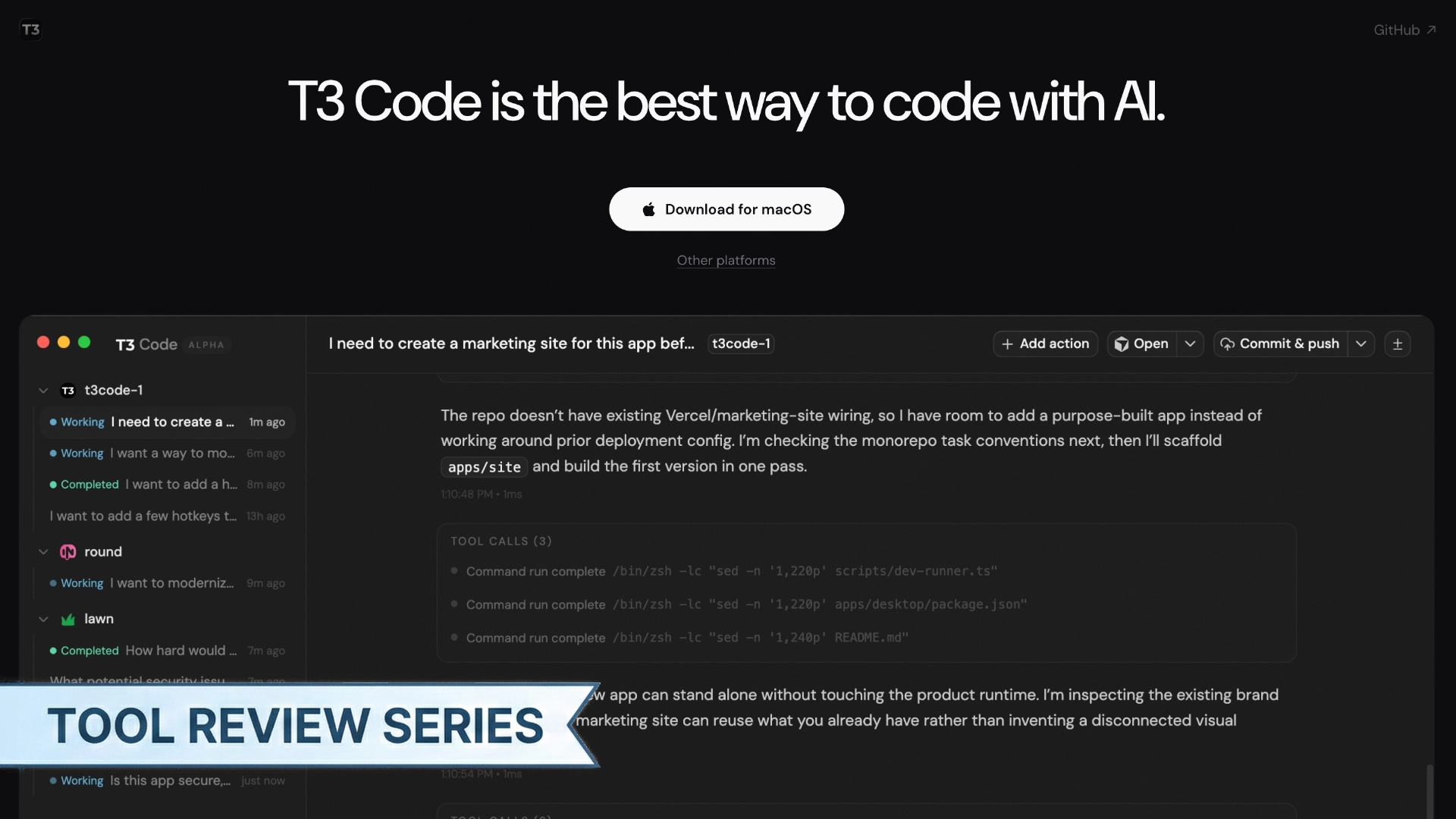 Tool Review: T3 Code — A Free GUI for AI Coding Agents