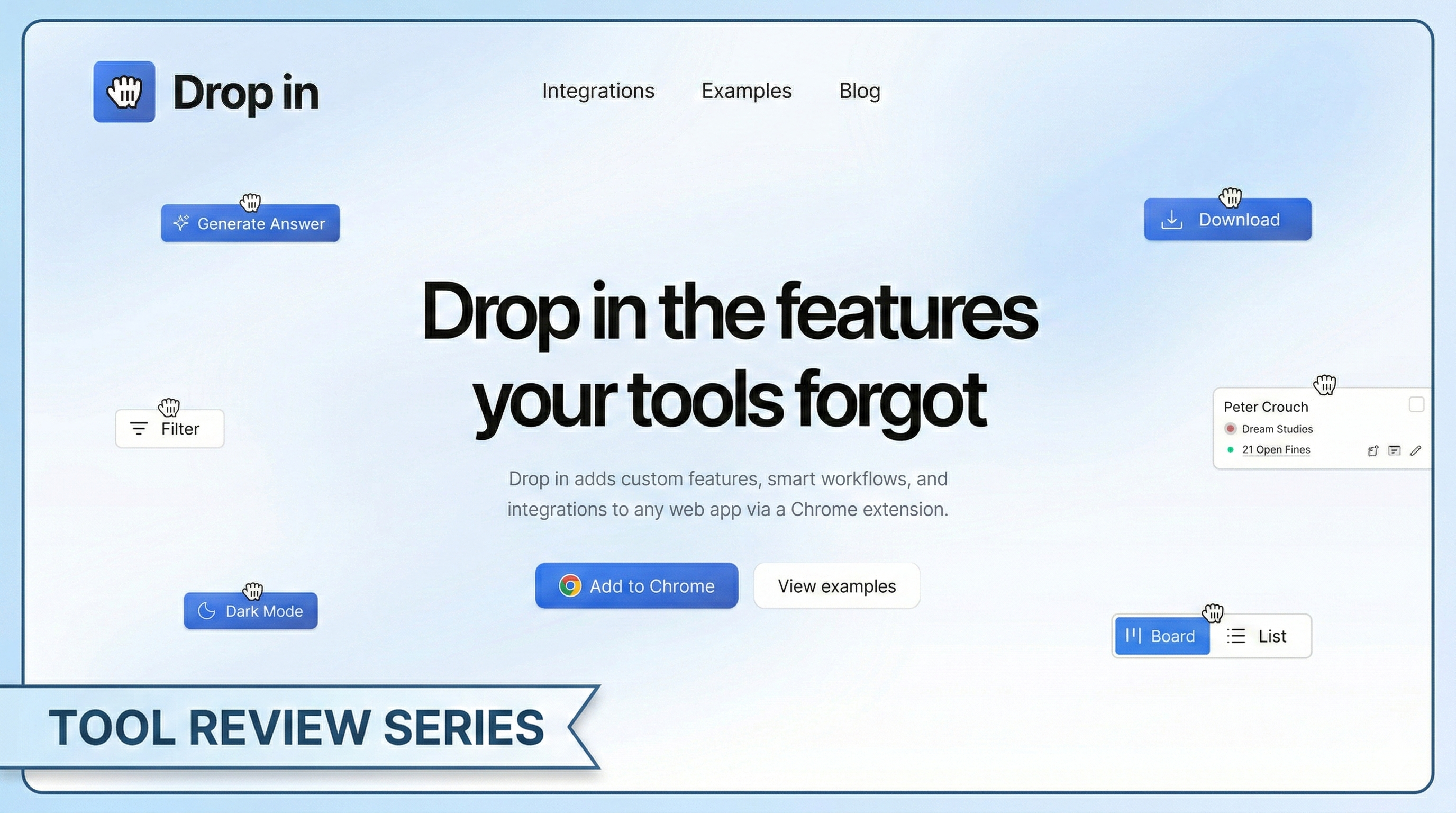 Tool Review: Drop In — Add Missing Features to Any Web App